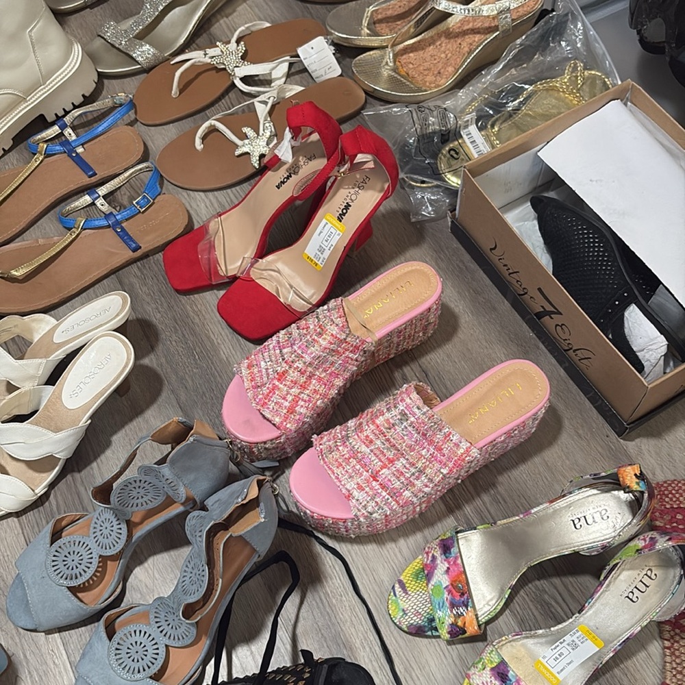 MEGA BUNDLE DESIGNER Elegant summer shoes & Women's Heels - Picture 3 of 8